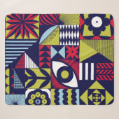 Skandinavisches oder Retrostil grafisches Muster. Sherpadecke (Vorderseite (Horizontal))