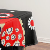 Skandinavisches Owl Folk Art Tableclout Tischdecke (Beispiel)
