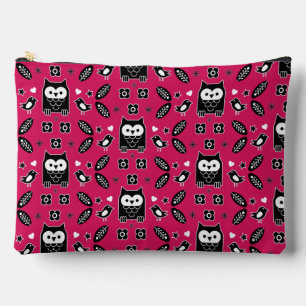 Skandinavisches Owl Folkloregeschenk Zubehörtasche