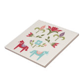 Skandinavisches Pferdemuster Fliese (Seite)