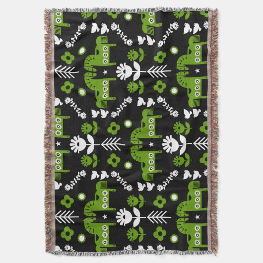 Skandinavisches Pferdervolk Decke (Vorderseite Vertikal)