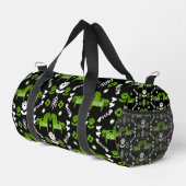Skandinavisches Pferdervolk Duffle Bag (Rechte Ecke)