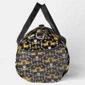 Skandinavisches Pferdervolk Duffle Bag (Rechts)