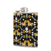 Skandinavisches Pferdervolk Flachmann (Links)