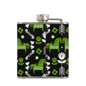 Skandinavisches Pferdervolk Flachmann (Rückseite)