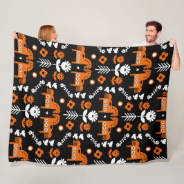 Skandinavisches Pferdervolk Fleecedecke