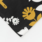 Skandinavisches Pferdervolk Fleecedecke (Ecke)