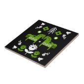 Skandinavisches Pferdervolk Fliese (Seite)