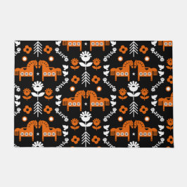 Skandinavisches Pferdervolk Fußmatte