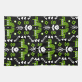 Skandinavisches Pferdervolk Geschirrtuch (Horizontal)