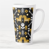 Skandinavisches Pferdervolk Milchtasse (Rechts)