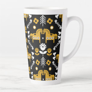 Skandinavisches Pferdervolk Milchtasse