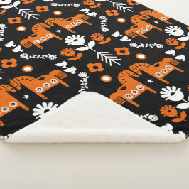 Skandinavisches Pferdervolk Sherpadecke