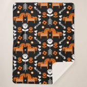 Skandinavisches Pferdervolk Sherpadecke (Vorderseite)