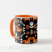 Skandinavisches Pferdervolk Tasse (Vorderseite Links)