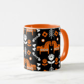 Skandinavisches Pferdervolk Tasse (VorderseiteRechts)