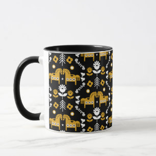 Skandinavisches Pferdervolk Tasse