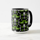 Skandinavisches Pferdervolk Tasse (VorderseiteRechts)