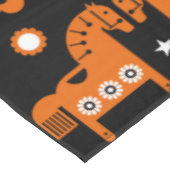 Skandinavisches Pferdervolk Tischdecke (Schrägansicht)