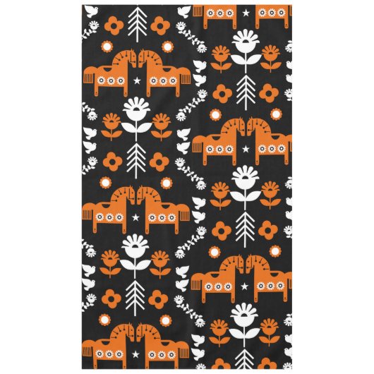 Skandinavisches Pferdervolk Tischdecke (Vorderseite)