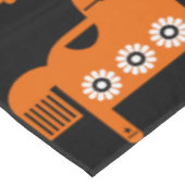 Skandinavisches Pferdervolk Tischdecke (Schrägansicht)