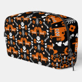 Skandinavisches Pferdervolk Waschbeutel (Rechte Ecke)