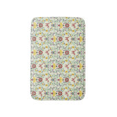 Skandinavisches Rosemaling Monogram Muster Nordic Badematte (Vorderseite Vertikal)