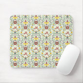 Skandinavisches Rosemaling Monogram Muster Nordic Mousepad (Mit Mouse)