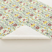 Skandinavisches Rosemaling Monogram Muster Nordic Sherpadecke (3/4)