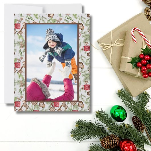 Skandinavisches Rustikales Foto Weihnachten