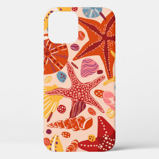 Skandinavisches Sommermeer: Starfish-Muster Case-Mate iPhone Hülle