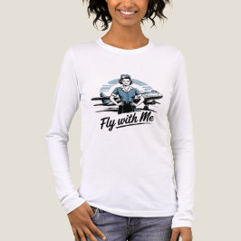 Skandinavisches Stewardess Langarmshirt Tri-Blend Shirt
