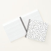 Skandinavisches Triangle-Muster Notizblock (Innenseite)