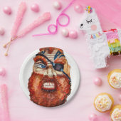 Skandinavisches Viking Pappteller (Party)