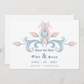 Skandinavisches Volk Save The Date (Vorne/Hinten)