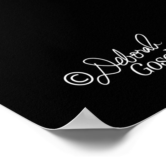 Skandinavisches Volkskunstposter Poster (Ecke)