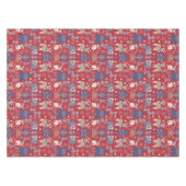 Skandinavisches Wald - Weihnachten Tischdecke (Vorderseite (Horizontal))