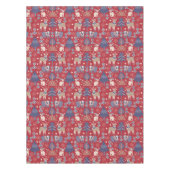 Skandinavisches Wald - Weihnachten Tischdecke (Vorderseite)