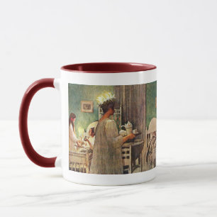 Skandinavisches Weihnachten Lucia Carl Larssons Tasse