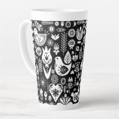 skandinavisches Weihnachtsfest Milchtasse (Linke Ecke)