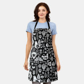 skandinavisches Weihnachtsfest Schürze (Getragen)