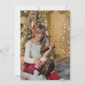 Skandinavisches Weihnachtsgebäck Foto Inv Einladung (Rückseite)