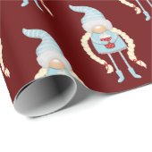 Skandinavisches Weihnachtsgebäck Geschenkpapier (Rolleneckpunkt)