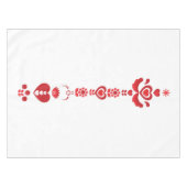 Skandinavisches Weihnachtsmoderne Tischdecke (Vorderseite (Horizontal))