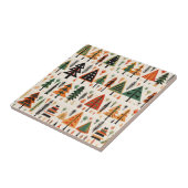 Skandinavisches Weihnachtsmuster Fliese (Seite)