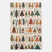 Skandinavisches Weihnachtsmuster Geschirrtuch (Vertikal)