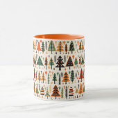 Skandinavisches Weihnachtsmuster Tasse (Zentrum)
