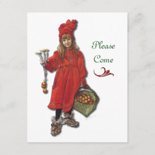 Skandinavisches WeihnachtsParty Einladung