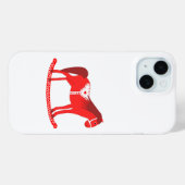 Skandinavisches Weihnachtspferd Case-Mate iPhone Hülle (Rückseite (Horizontal))