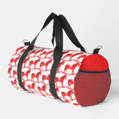 Skandinavisches Weihnachtspferd Duffle Bag (Rechte Ecke)